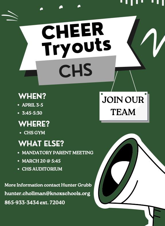  Carter High School Cheer Tryouts